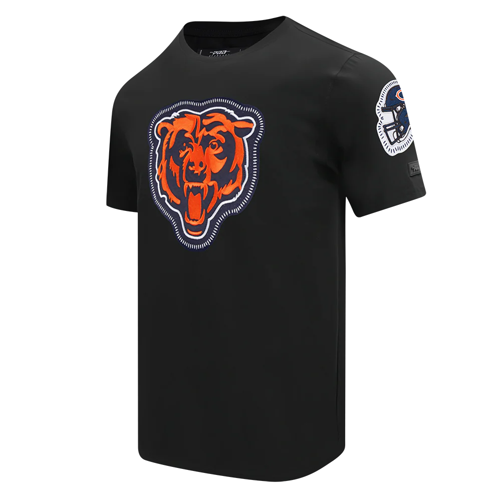 NFL CHICAGO BEARS DIY PICK STITCH MEN'S SINGLE JERSEY TEE (MIDNIGHT NAVY) - Image 2