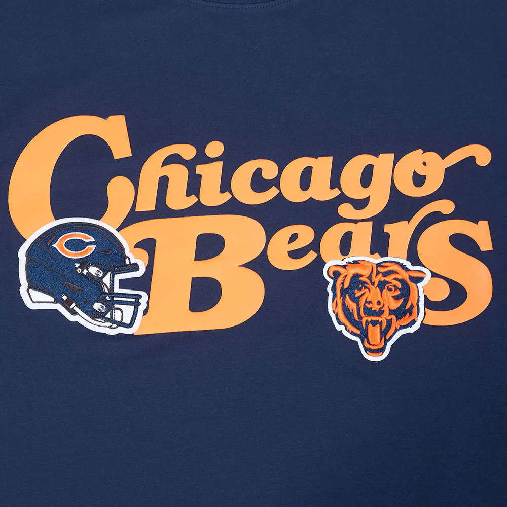 NFL CHICAGO BEARS SOUVENIR MEN'S SINGLE JERSEY TEE (MIDNIGHT NAVY) - Image 5