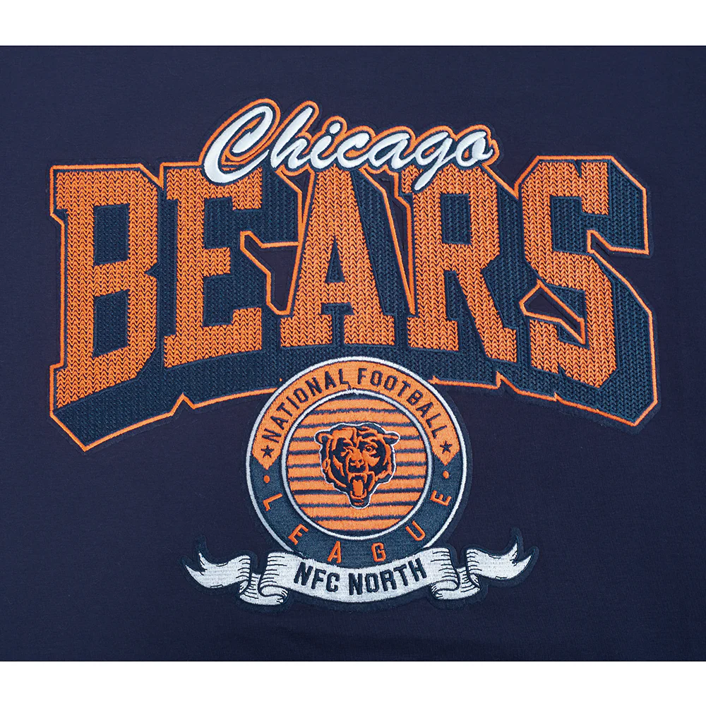 NFL CHICAGO BEARS TEAM BADGE MEN'S WM SJ TEE (MIDNIGHT NAVY) - Image 10
