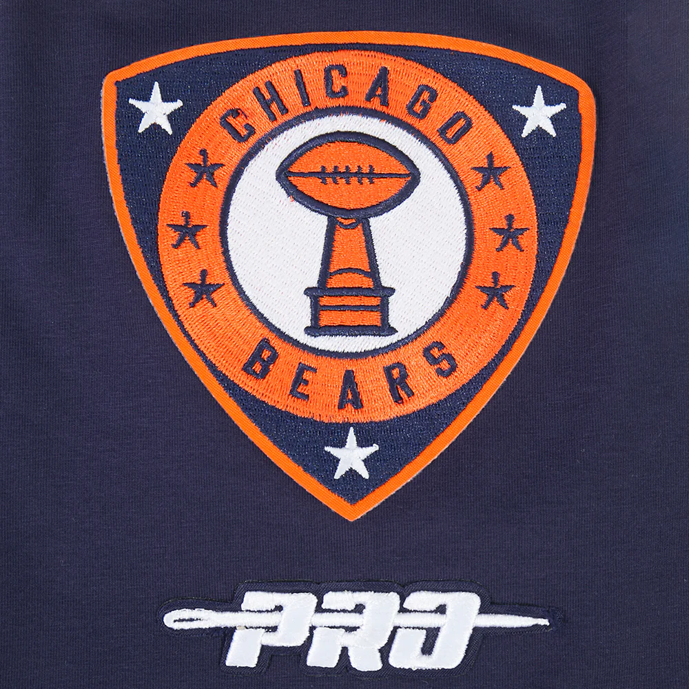 NFL CHICAGO BEARS LETTERMAN MEN'S S/S TEE (MIDNIGHT NAVY) - Image 7