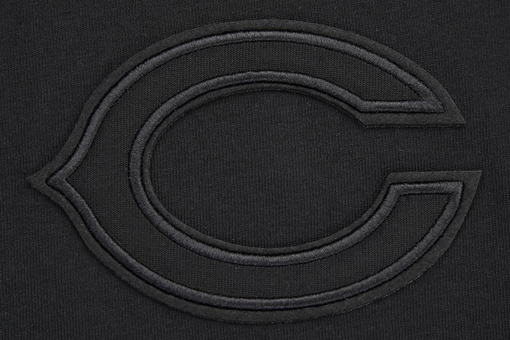 NFL CHICAGO BEARS NEUTRAL COTTON JERSEY DROP SHOULDER TEE (BLACK) - Image 6