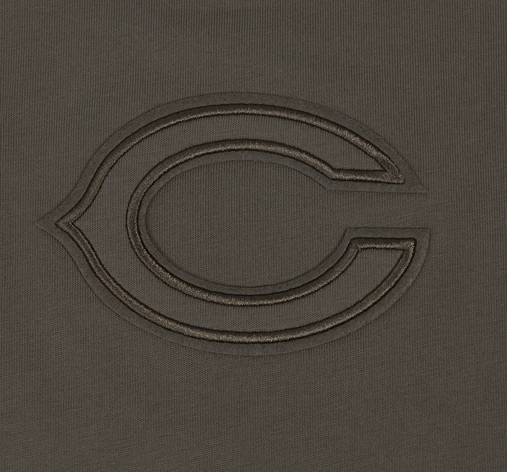 NFL CHICAGO BEARS NEUTRAL MEN'S DROP SHOULDER TEE (DARK TAUPE) - Image 5