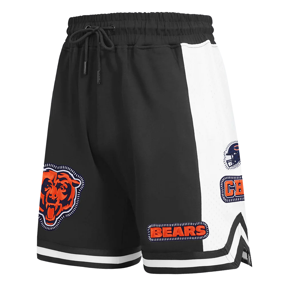 NFL CHICAGO BEARS DIY PICK STITCH MEN'S DOUBLE KNIT 2.0 SHORT (BLACK) - Image 13
