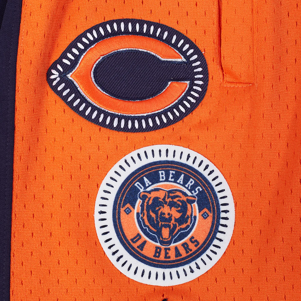 NFL CHICAGO BEARS DIY PICK STITCH MEN'S DOUBLE KNIT 2.0 SHORT (MIDNIGHT NAVY/ORANGE/MIDNIGHT NAVY) - Image 13