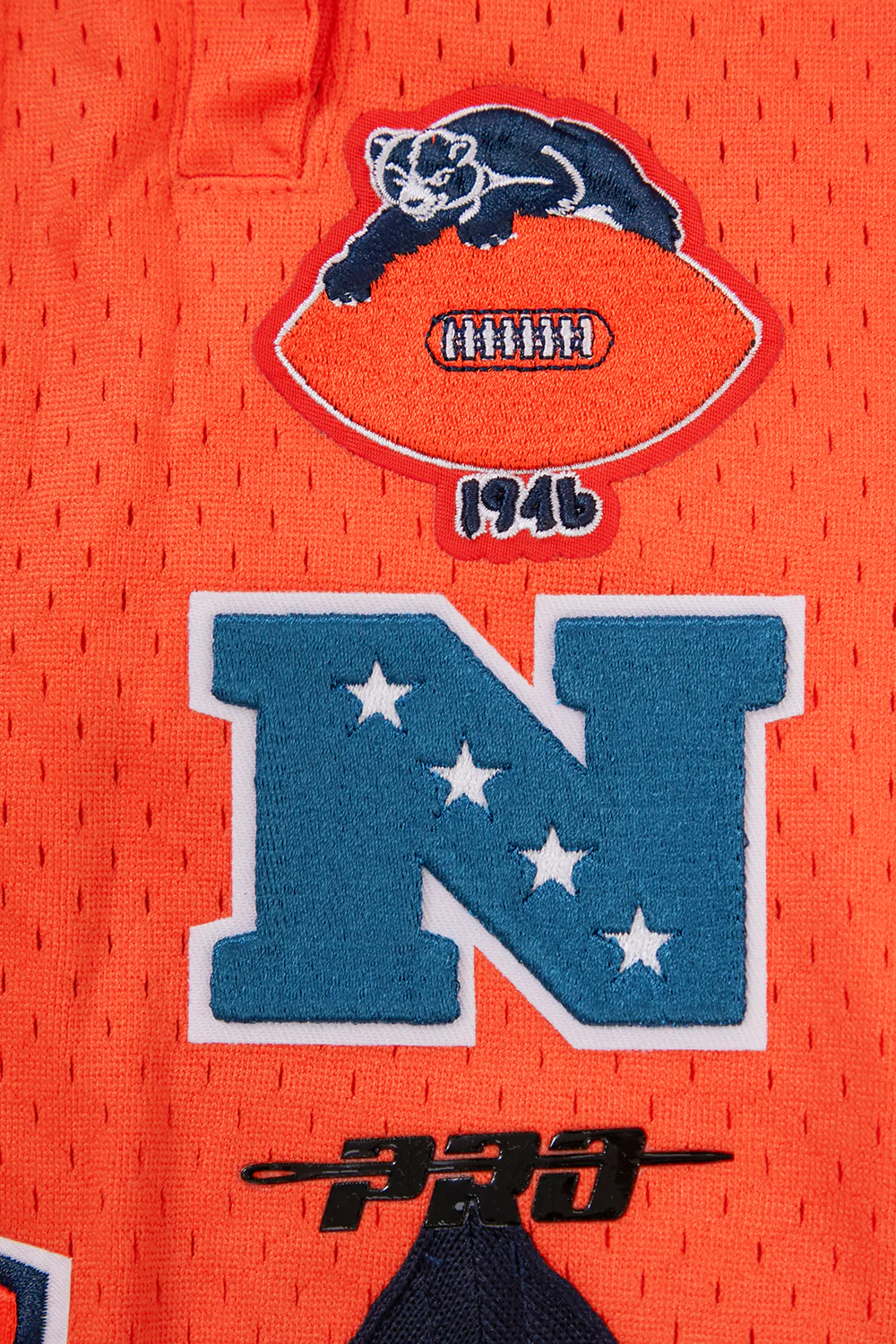 NFL CHICAGO BEARS RETRO CLASSIC MEN'S 2.0 SHORT (MIDNIGHT NAVY/ORANGE/MIDNIGHT NAVY) - Image 6