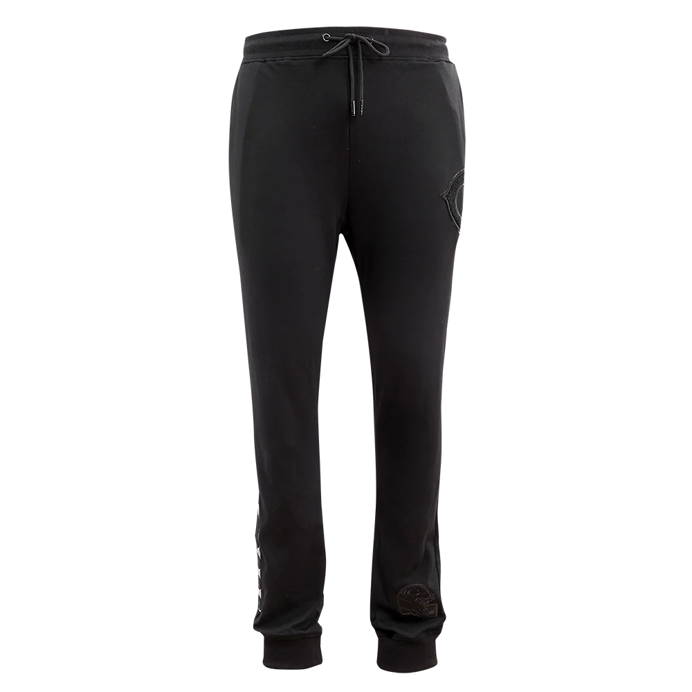 NFL CHICAGO BEARS TRIPLE BLACK MEN'S JOGGER (TRIPLE BLACK) - Image 2