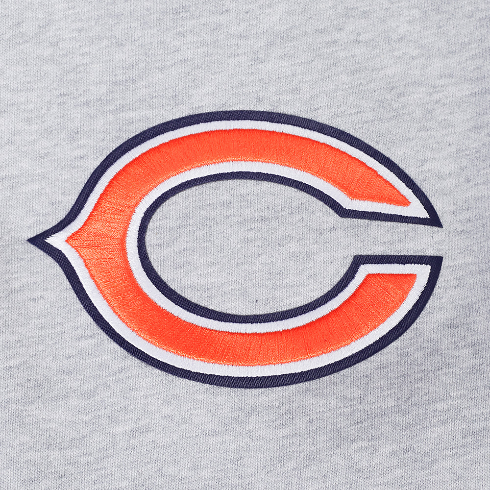 NFL CHICAGO BEARS DAY ONE MEN'S PULL OVER HOODIE (HEATHER GREY/MIDNIGHT NAVY) - Image 10