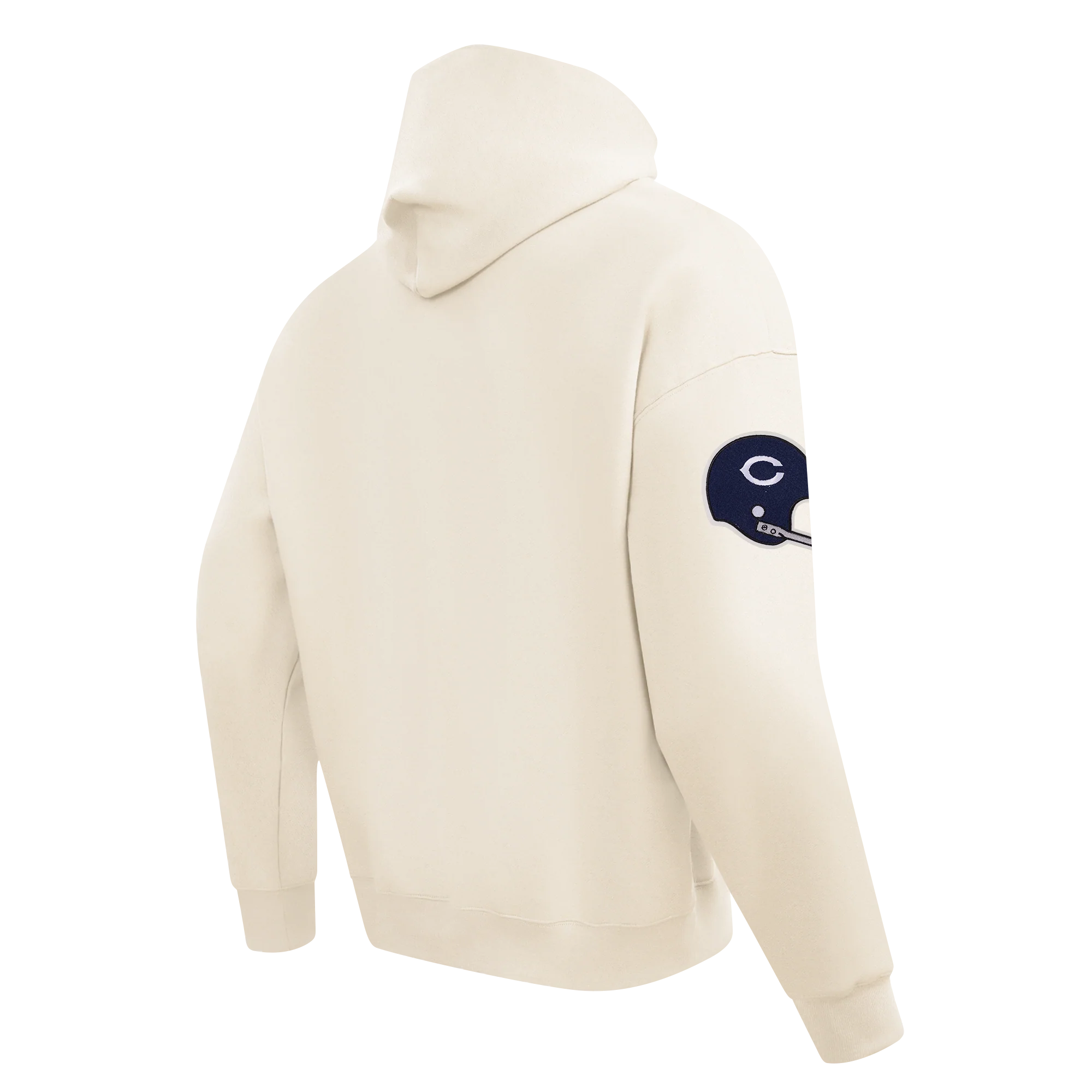 NFL CHICAGO BEARS FIRST TEAM MEN'S PULL OVER HOODIE (EGGSHELL) - Image 4