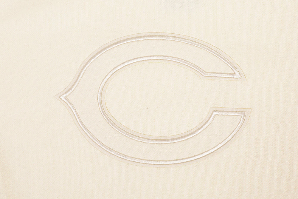 NFL CHICAGO BEARS NEUTRAL DROP SHOULDER FLEECE CREWNECK (EGGSHELL) - Image 7