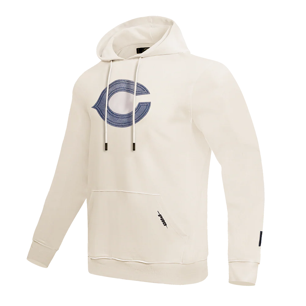 NFL CHICAGO BEARS VARSITY BLUES MEN'S PULLOVER HOODIE (LINEN) - Image 2