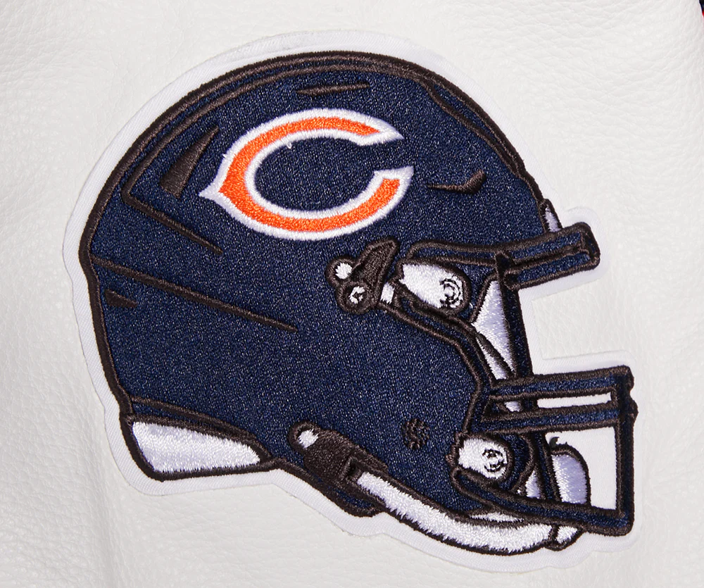 NFL CHICAGO BEARS SCRIPT TAIL MEN'S RIB WOOL VARSITY (MIDNIGHT NAVY/ORANGE/MIDNIGHT NAVY) - Image 9