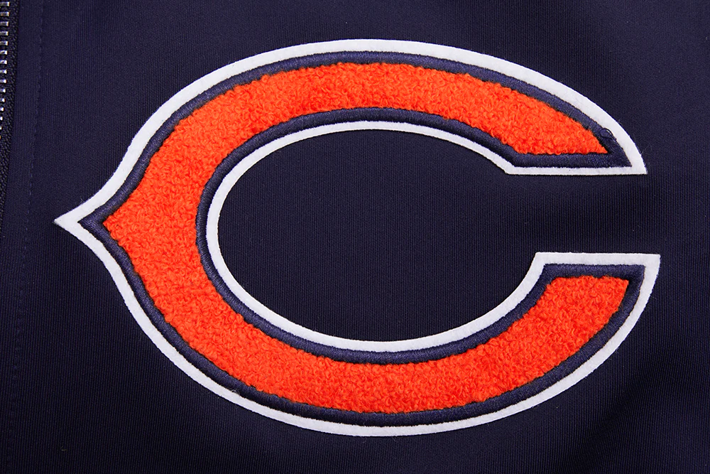 NFL CHICAGO BEARS CLASSIC MEN'S TRACK JACKET (MIDNIGHT NAVY) - Image 5