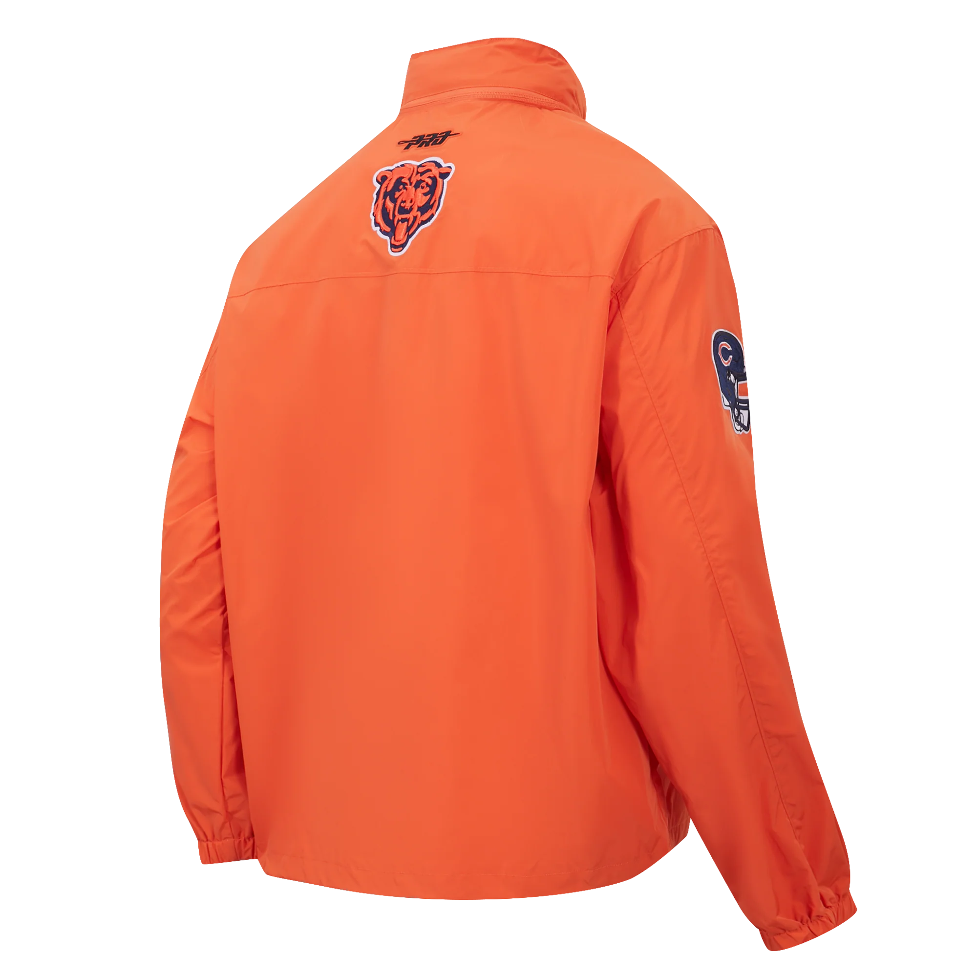 NFL CHICAGO BEARS PRE GAME MEN'S JACKET (ORANGE) - Image 6