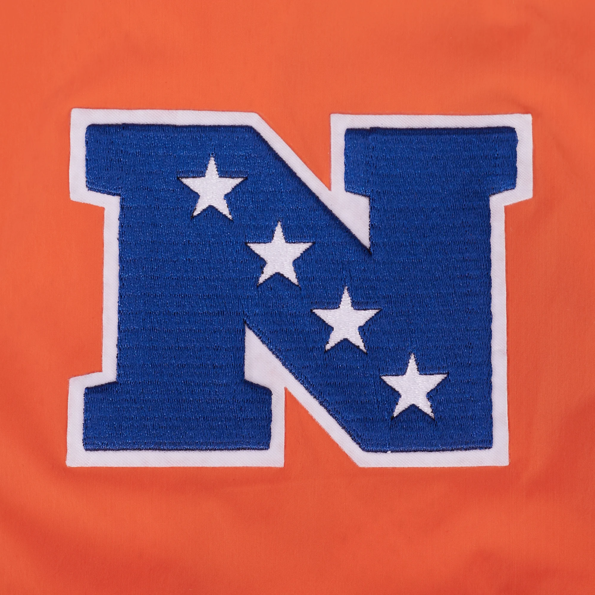 NFL CHICAGO BEARS PRE GAME MEN'S JACKET (ORANGE) - Image 9
