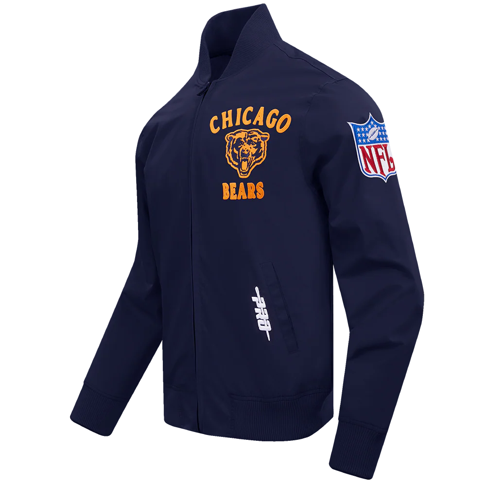 NFL CHICAGO BEARS FIRST TEAM MEN'S JACKET (MIDNIGHT NAVY) - Image 3