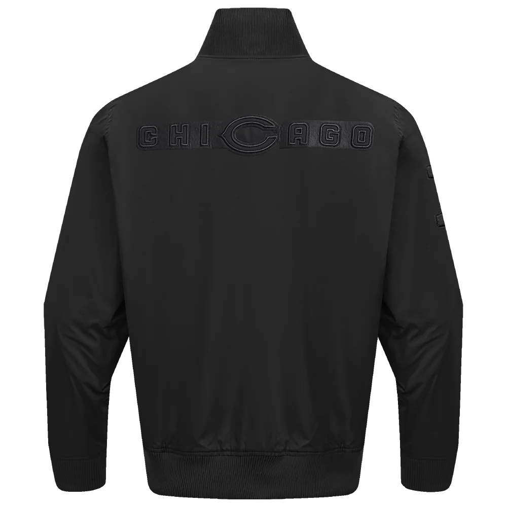 NFL CHICAGO BEARS NEUTRAL TWILL JACKET (BLACK) - Image 4