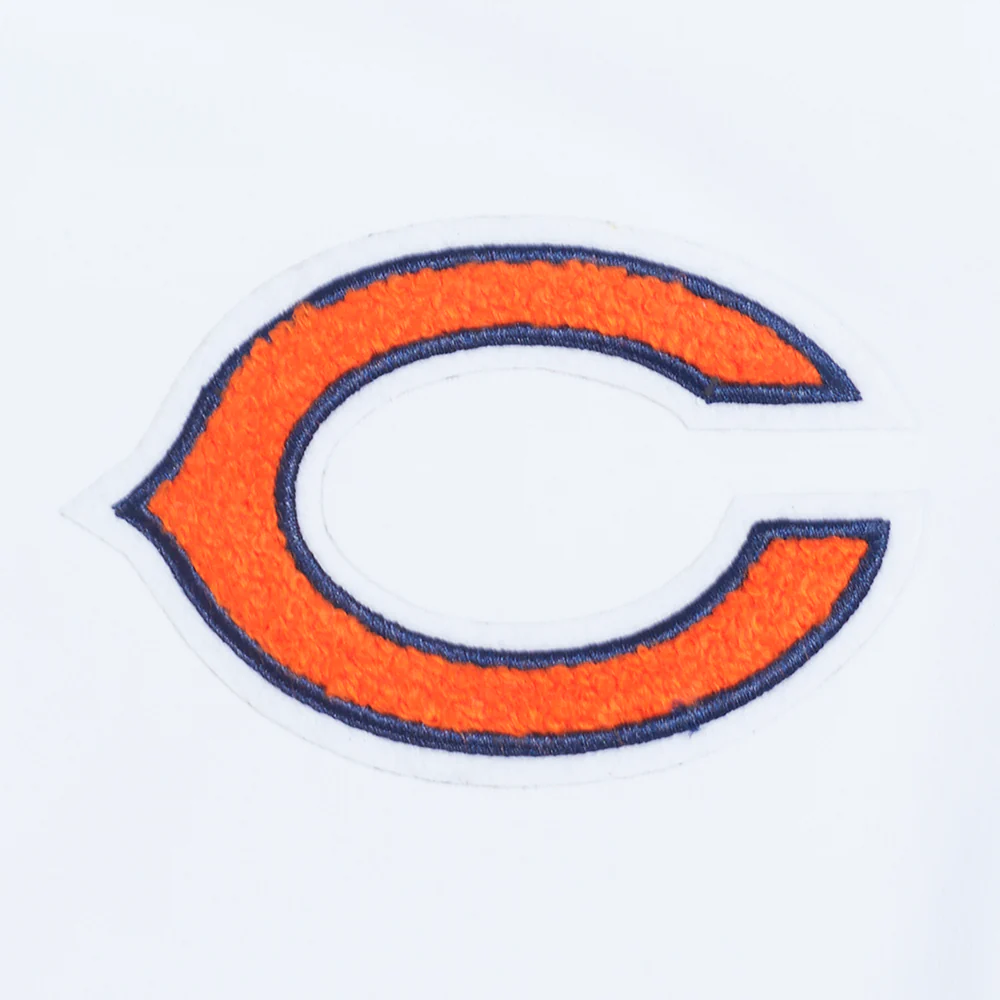 NFL CHICAGO BEARS CLASSIC WOMEN'S SINGLE JERSEY BOXY TEE (WHITE) - Image 5