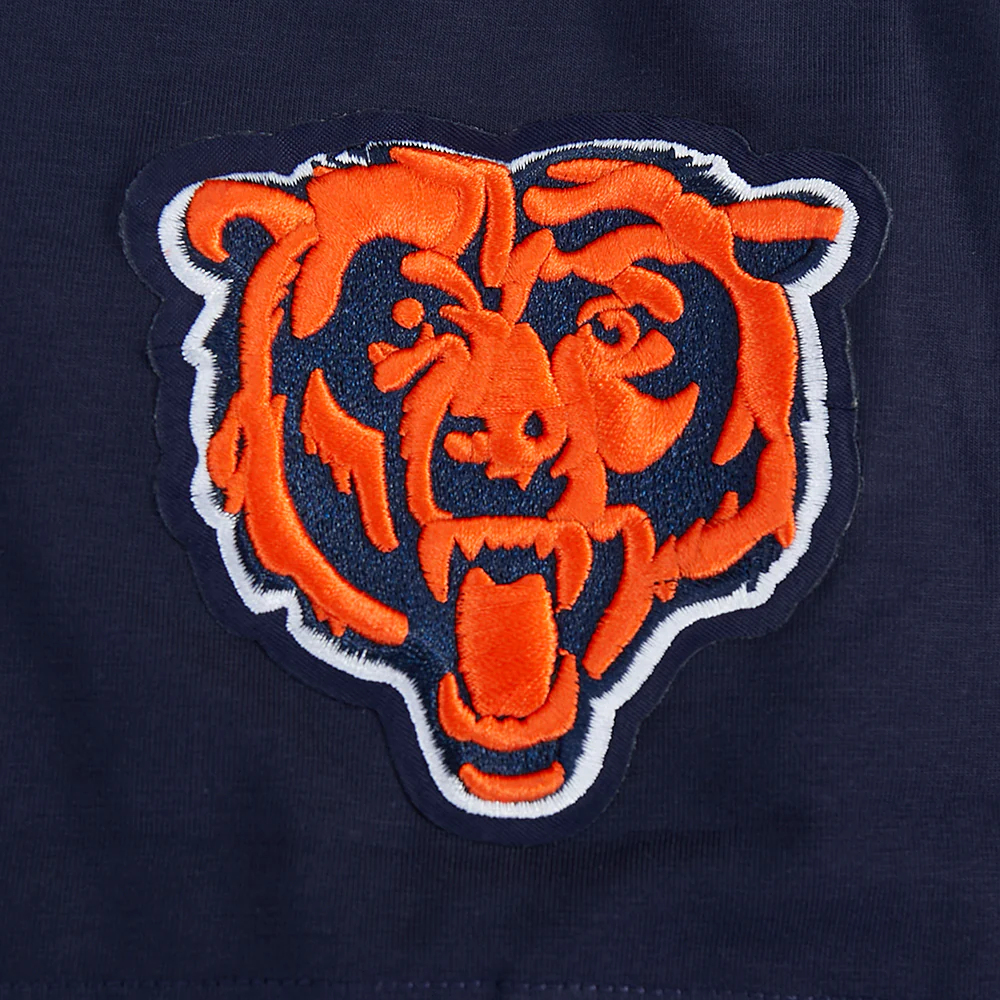 NFL CHICAGO BEARS CALEB WILLIAMS #18 CLASSIC PNN WOMEN'S SJ BOXY TEE (MIDNIGHT NAVY) - Image 7