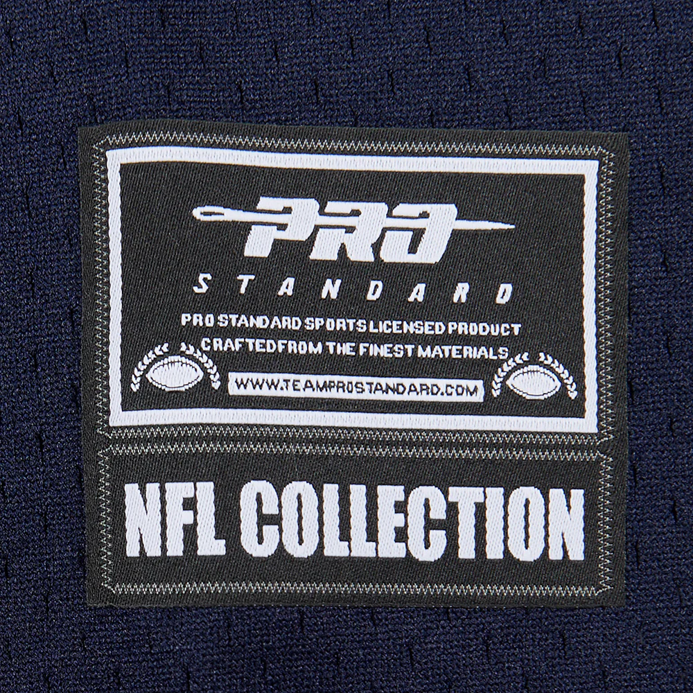 NFL CHICAGO BEARS CLASSIC BIG BOYS SHORT SLEEVE MESH TEE (MIDNIGHT NAVY/ORANGE) - Image 8