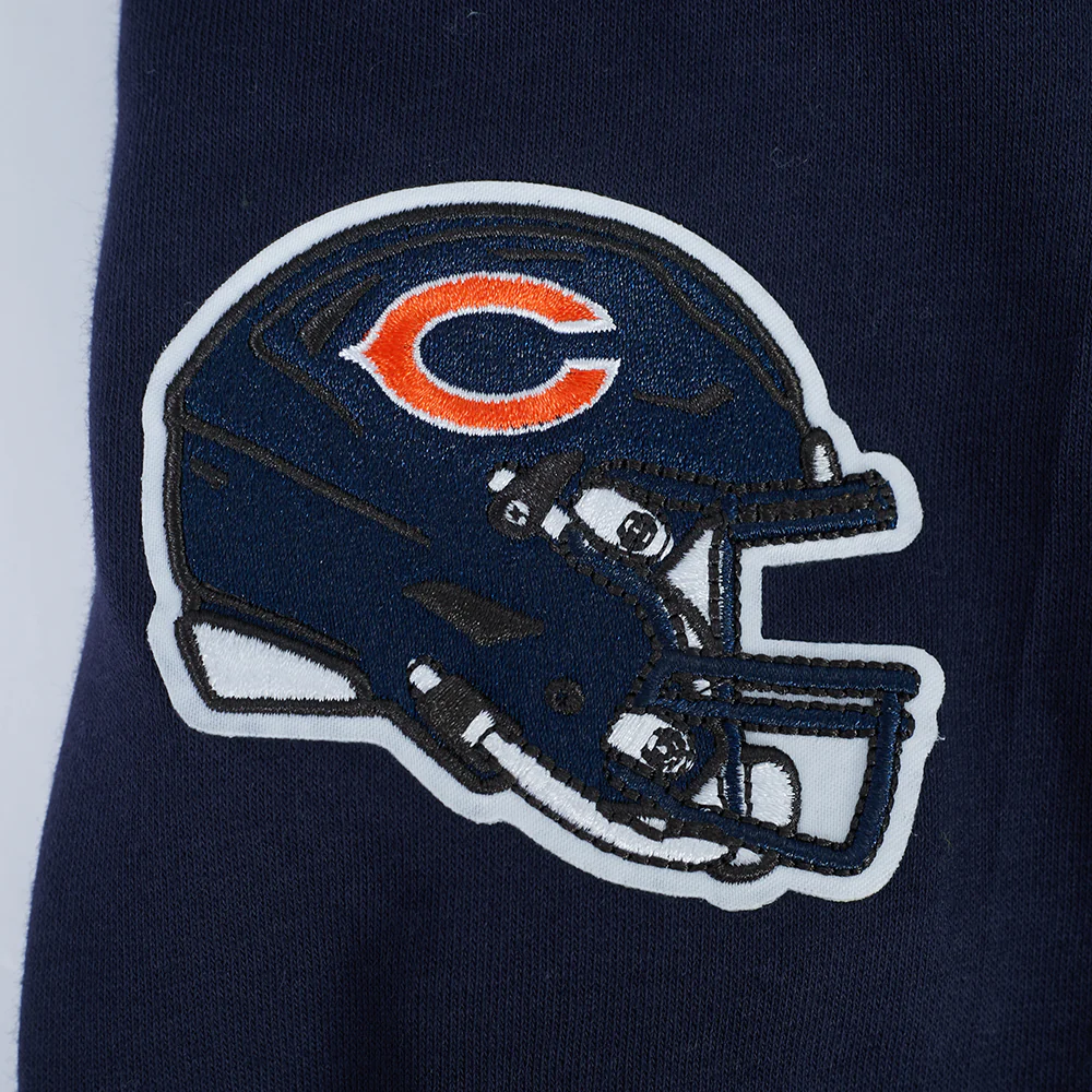 NFL CHICAGO BEARS CLASSIC BIG BOY'S FLC FZ PO HOODIE (MIDNIGHT NAVY) - Image 5
