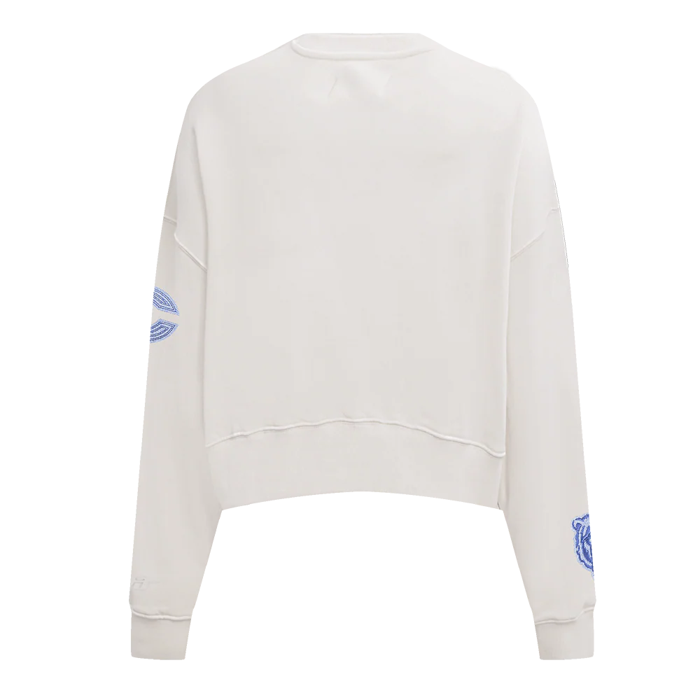NFL CHICAGO BEARS VARSITY BLUES WOMEN'S CREWNECK (LINEN) - Image 3