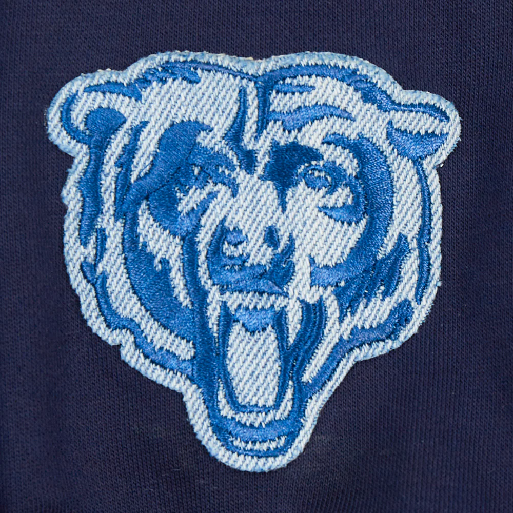NFL CHICAGO BEARS VARSITY BLUES WOMEN'S CREWNECK (MIDNIGHT NAVY) - Image 5