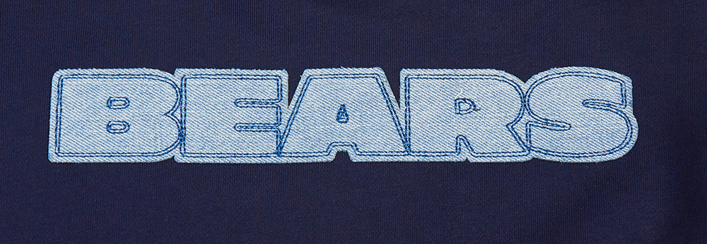 NFL CHICAGO BEARS VARSITY BLUES WOMEN'S CREWNECK (MIDNIGHT NAVY) - Image 6