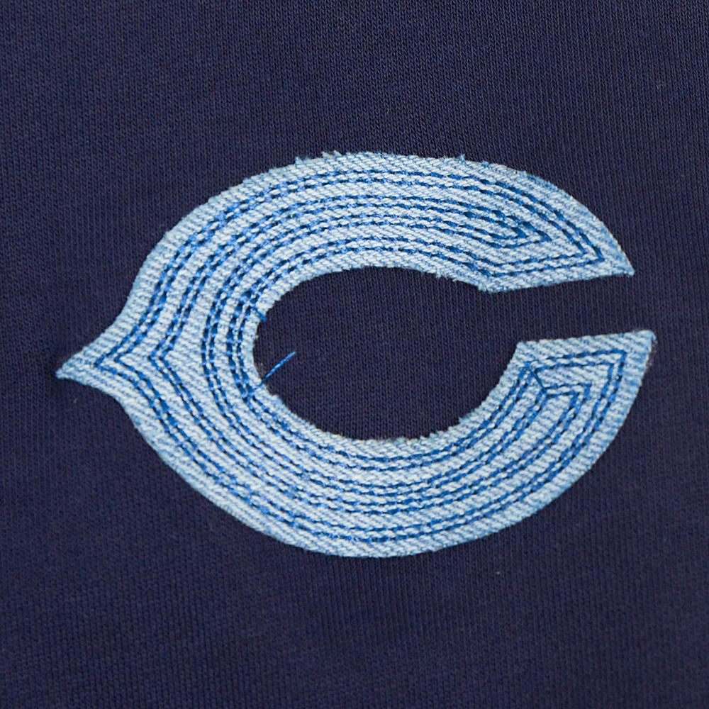NFL CHICAGO BEARS VARSITY BLUES WOMEN'S CREWNECK (MIDNIGHT NAVY) - Image 7