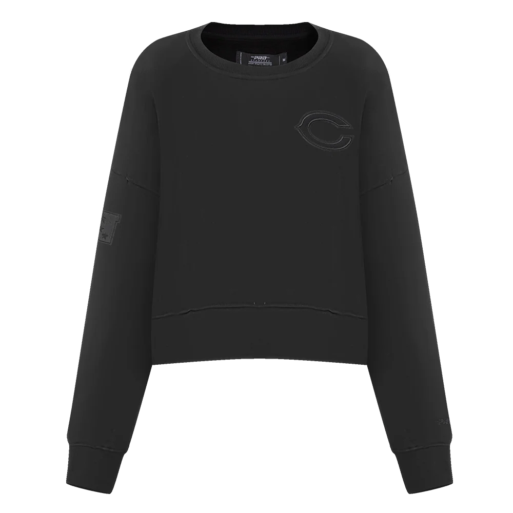 NFL CHICAGO BEARS NEUTRAL WOMEN'S CREWNECK (BLACK)