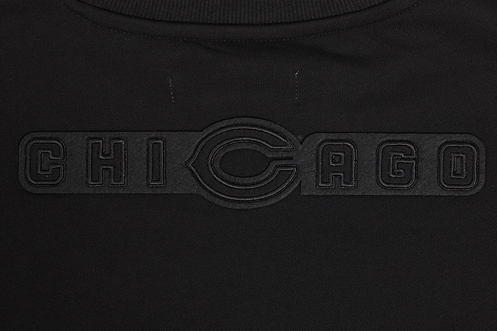 NFL CHICAGO BEARS NEUTRAL WOMEN'S CREWNECK (BLACK) - Image 5