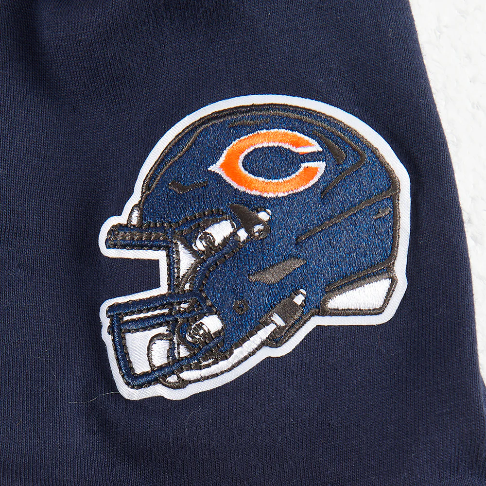 NFL CHICAGO BEARS CLASSIC LITTLE BOYS SHORT SLEEVE MESH TEE (MIDNIGHT NAVY/ORANGE) - Image 8