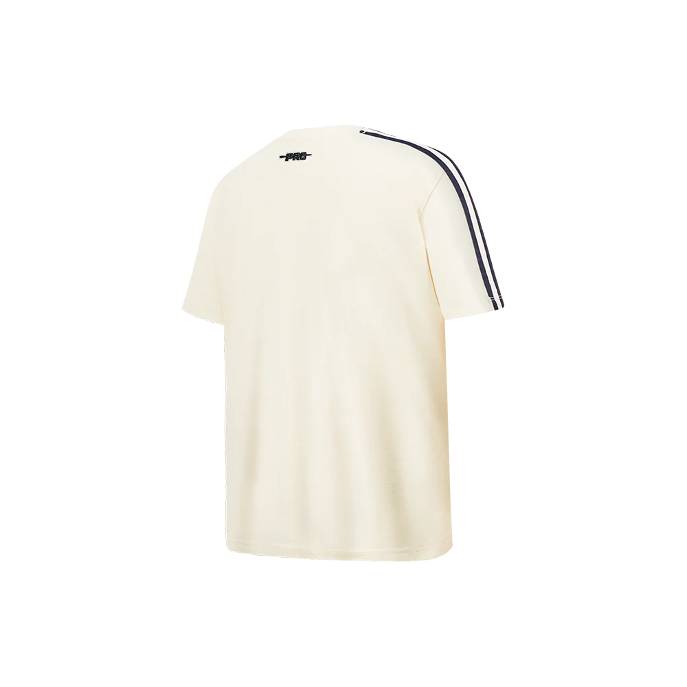 NFL CHICAGO BEARS RETRO CLASSIC LITTLE BOY'S SS TAPING TEE (EGGSHELL/ MIDNIGHT NAVY) - Image 2