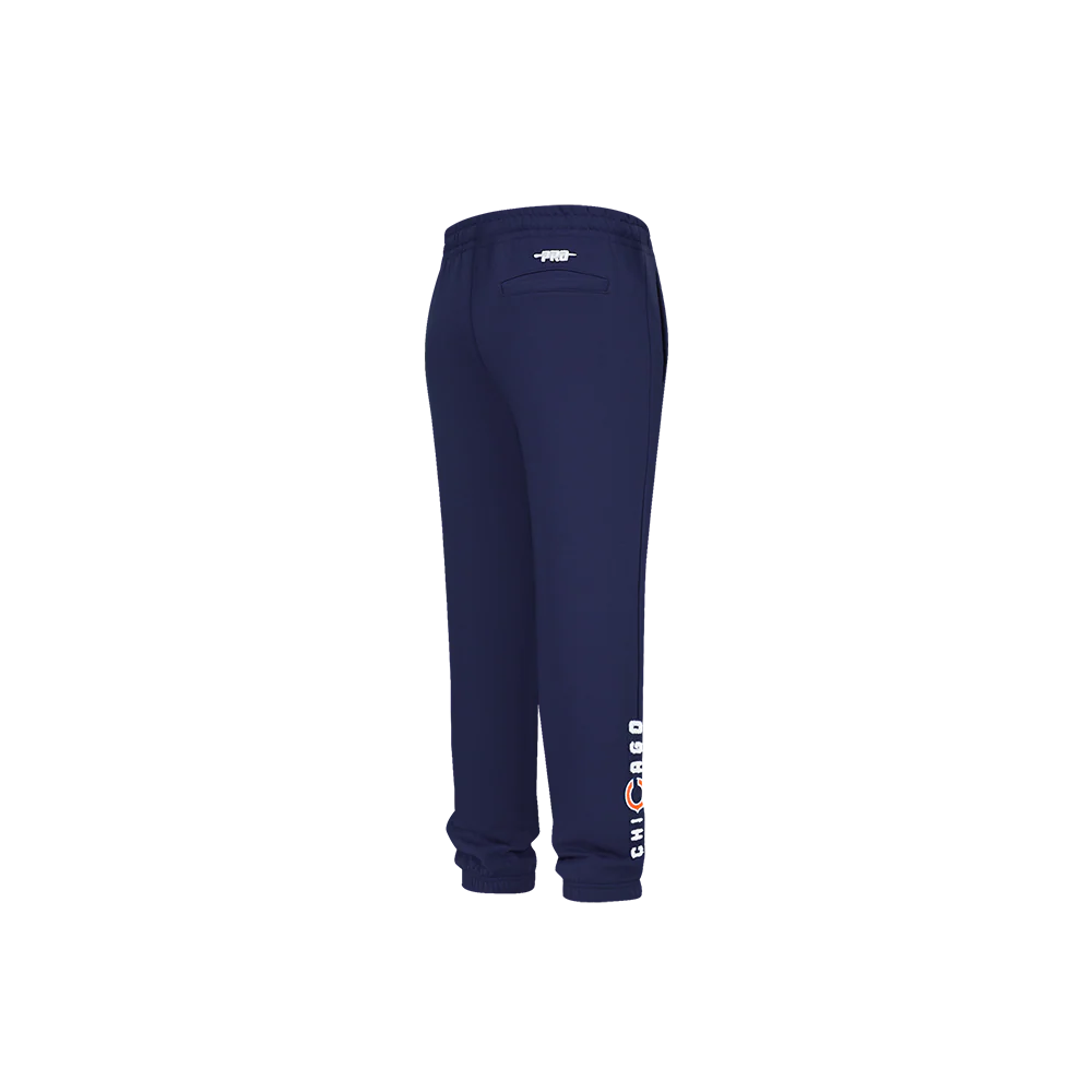 NFL CHICAGO BEARS CLASSIC CHENILLE LITTLE BOY'S FLEECE SWEATPANT (MIDNIGHT NAVY) - Image 5