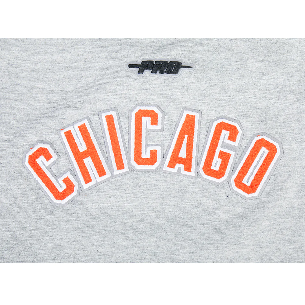 NFL CHICAGO BEARS CLASSIC LITTLE GIRL'S SS BOXY TEE (HEATHER GREY) - Image 7