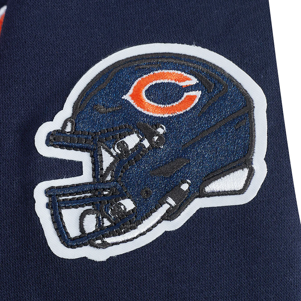 NFL CHICAGO BEARS CLASSIC LITTLE GIRL'S FLC CREWNECK (MIDNIGHT NAVY) - Image 5