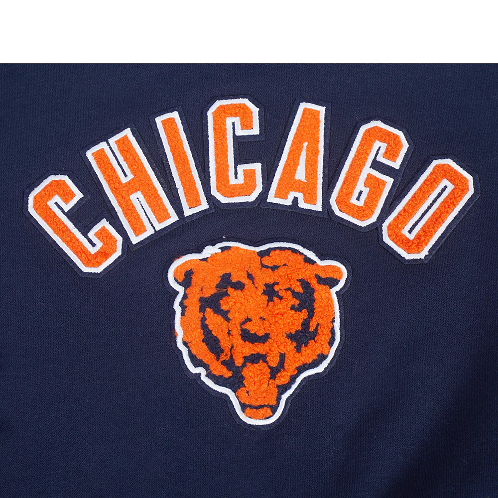 NFL CHICAGO BEARS CLASSIC LITTLE GIRL'S FLC CREWNECK (MIDNIGHT NAVY) - Image 7