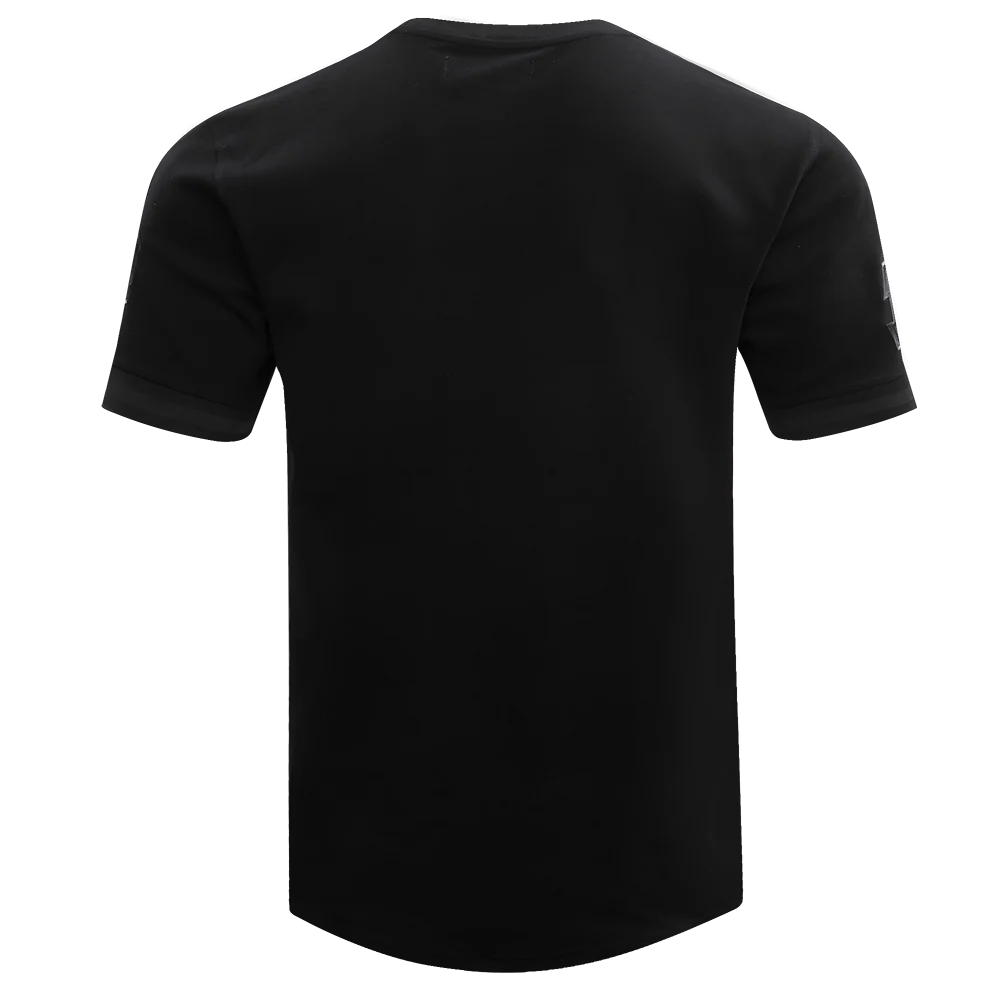 NFL CINCINNATI BENGALS TRIPLE BLACK MEN'S TEE (TRIPLE BLACK) - Image 4