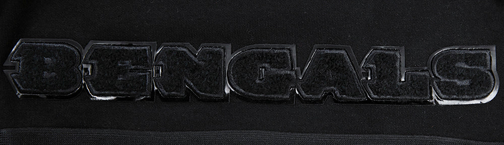 NFL CINCINNATI BENGALS TRIPLE BLACK MEN'S SHORT (TRIPLE BLACK) - Image 7