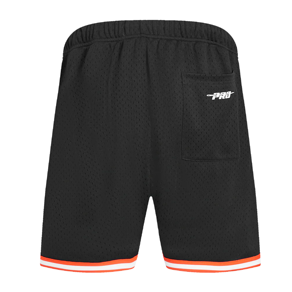 NFL CINCINNATI BENGALS JOE BURROW #9 MESH MEN'S SHORT (BLACK/ORANGE) - Image 4