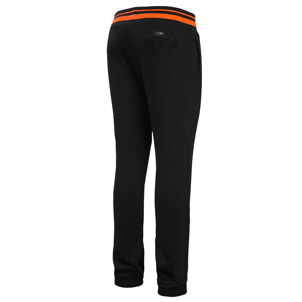 NFL CINCINNATI BENGALS RETRO CLASSIC MEN'S SWEATPANT (BLACK/ORANGE) - Image 3