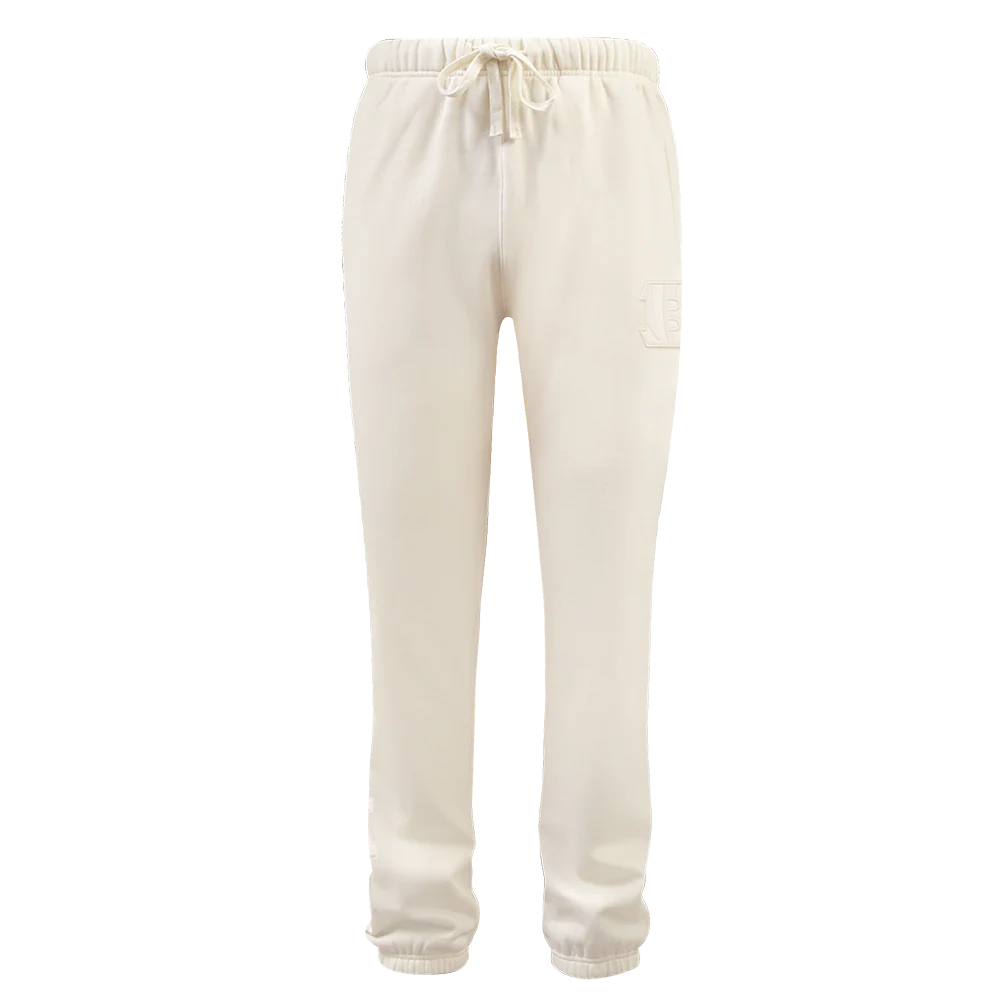NFL CINCINNATI BENGALS NEUTRAL FLEECE SWEATPANT (EGGSHELL) - Image 2