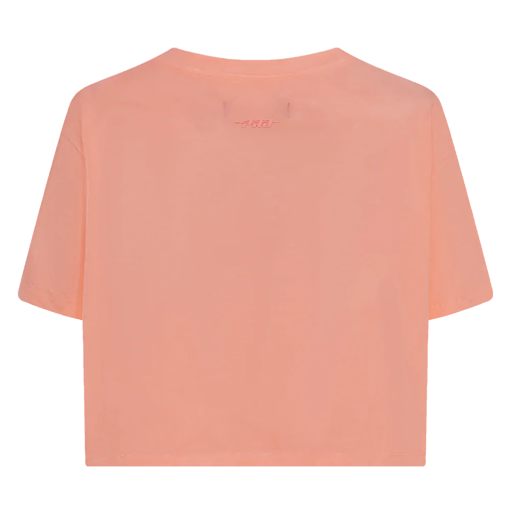 NFL CINCINNATI BENGALS NEUTRAL SINGLE JERSEY BOXY TEE (GUAVA) - Image 3