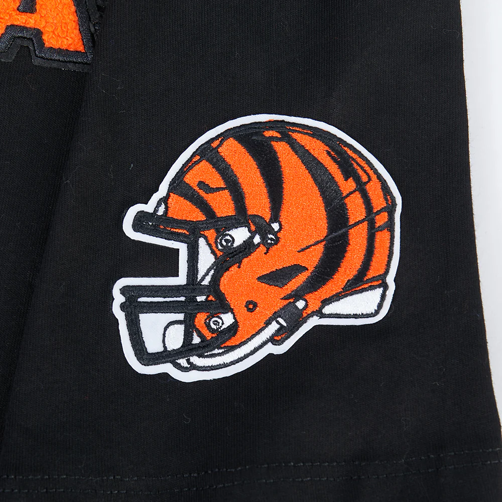NFL CINCINNATI BENGALS CLASSIC BIG BOY'S SJ TEE (BLACK) - Image 6