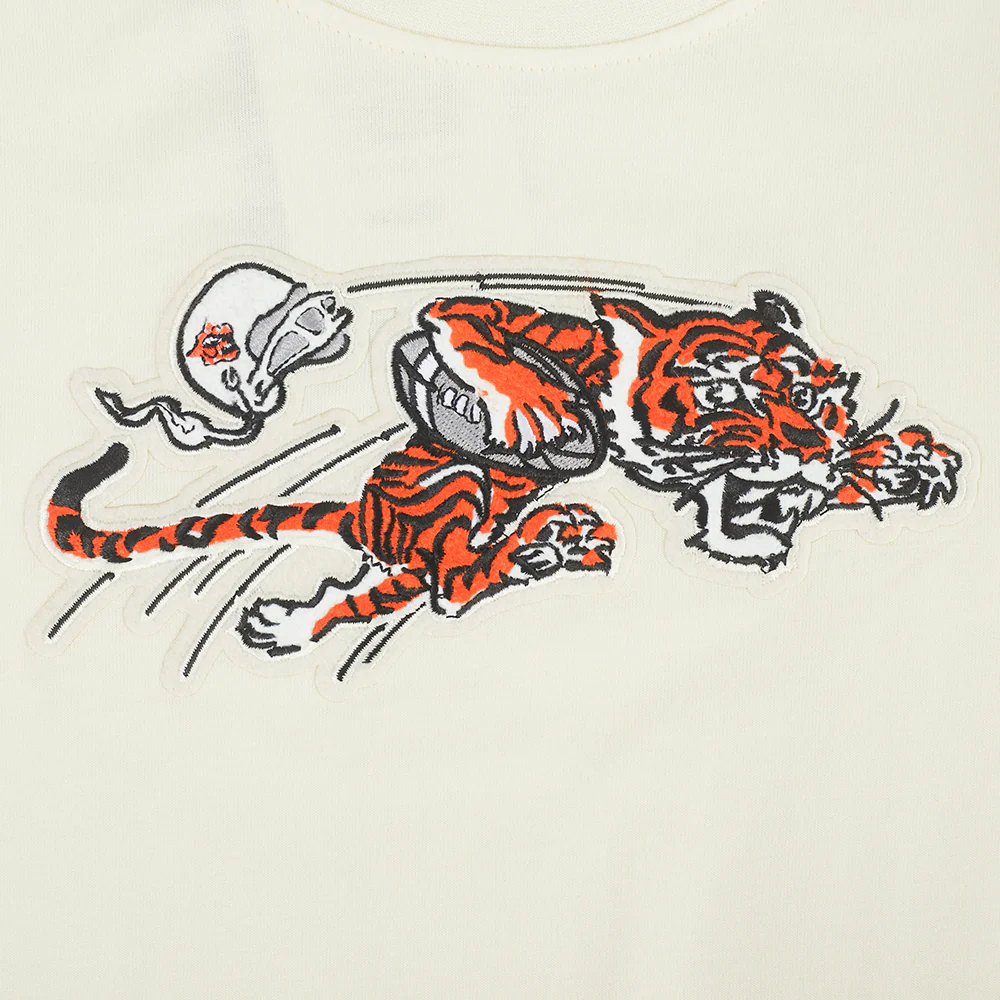 NFL CINCINNATI BENGALS RETRO CLASSIC BIG BOY'S SS TEE (EGGSHELL) - Image 5