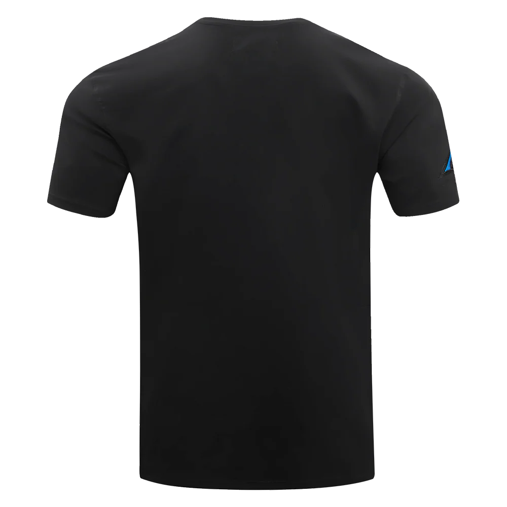 NFL CAROLINA PANTHERS CLASSIC CHENILLE MEN'S TEE (BLACK) - Image 4