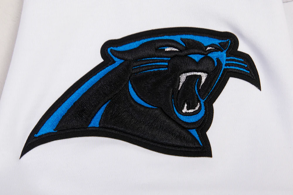 NFL CAROLINA PANTHERS CLASSIC CHENILLE SINGLE JERSEY TEE (WHITE) - Image 7