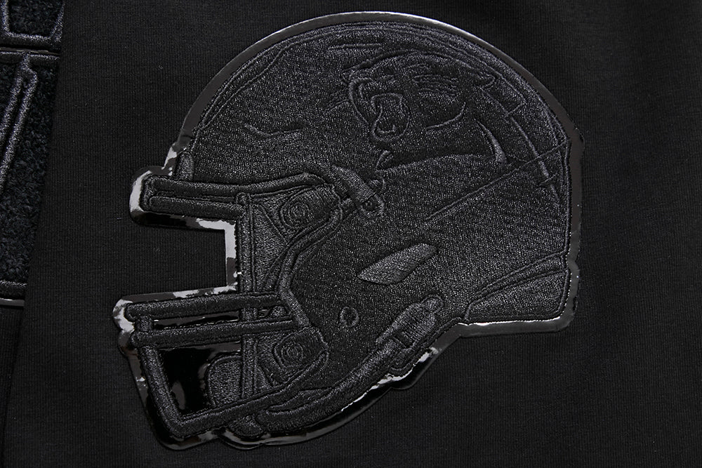 NFL CAROLINA PANTHERS TRIPLE BLACK MEN'S TEE (TRIPLE BLACK) - Image 7