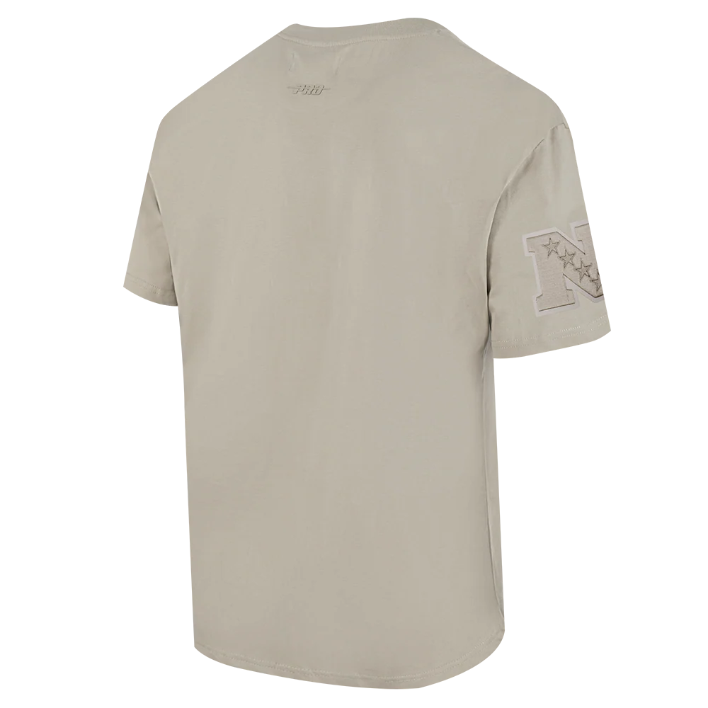 NFL CAROLINA PANTHERS NEUTRAL MEN'S CJ DROP SHOULDER TEE (TAUPE) - Image 6