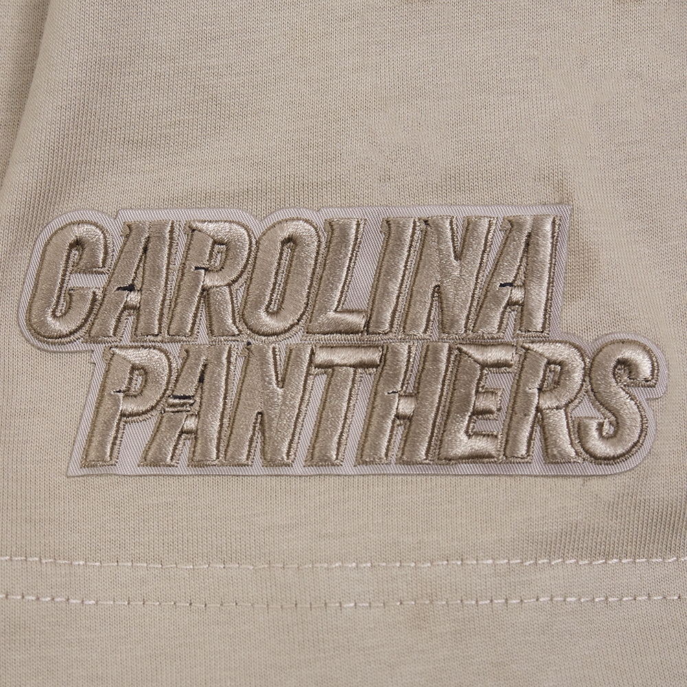 NFL CAROLINA PANTHERS NEUTRAL MEN'S CJ DROP SHOULDER TEE (TAUPE) - Image 9