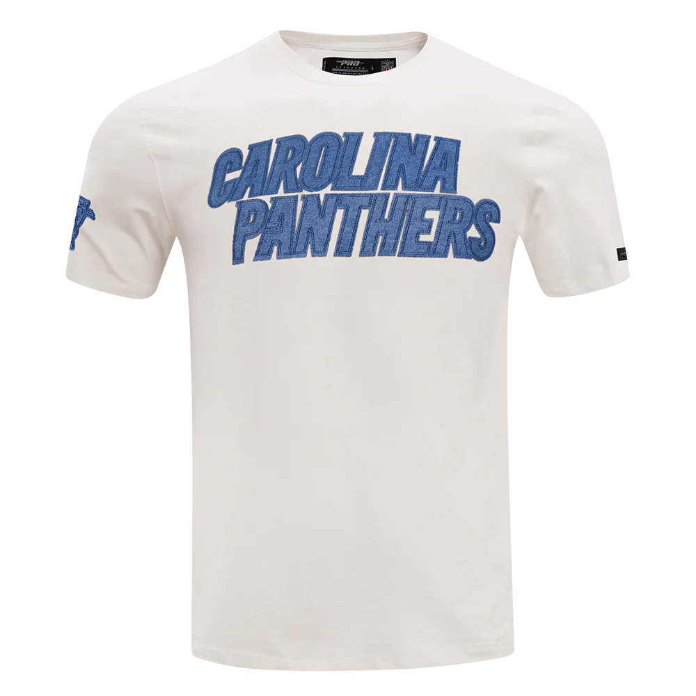 NFL CAROLINA PANTHERS VARSITY BLUES MEN'S SJ TEE (LINEN) - Image 3